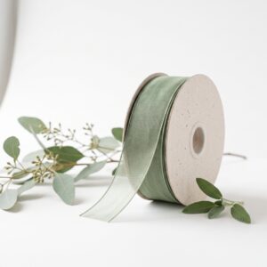 Ruban organza 25 mm — Bobine 25 m
