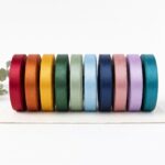 Ruban satin 6 mm — Assortiment 10 couleurs