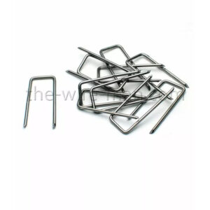 Agrafes métalliques pour couronnes florales 10x25mm, fixation professionnelle pour fleuristes
