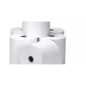 Lot de 10 bobines papier thermique CB 57x40x12 FIDUCIAL pour terminal de paiement fleuriste