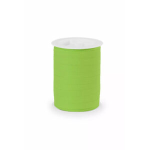 Bolduc mat vert anis 10mm pour fleuriste et compositions florales professionnelles