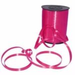 Bolduc satiné fushia 7mm bobine 500m pour fleuriste et décoration florale