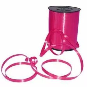Bolduc satiné fushia 7mm bobine 500m pour fleuriste et décoration florale