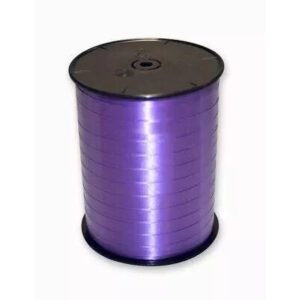 Bolduc satiné violet 7mm pour création florale et emballage de bouquets fleuriste