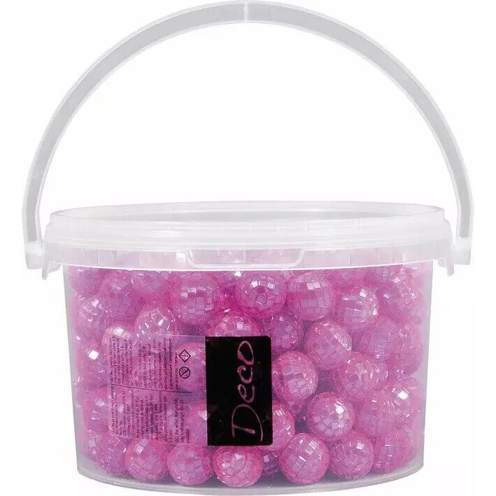 Boules décoratives miroir noir 20mm EUROSAND pour compositions florales professionnelles, vue 3