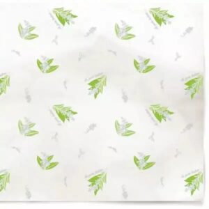 Rame cellophane transparent 30 microns motif Happy pour emballage muguet 1er mai fleuriste