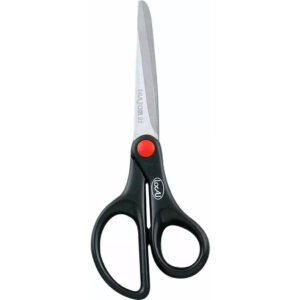 Ciseaux universel LOCAU 21 cm avec lames dentelées en acier inoxydable pour fleuriste