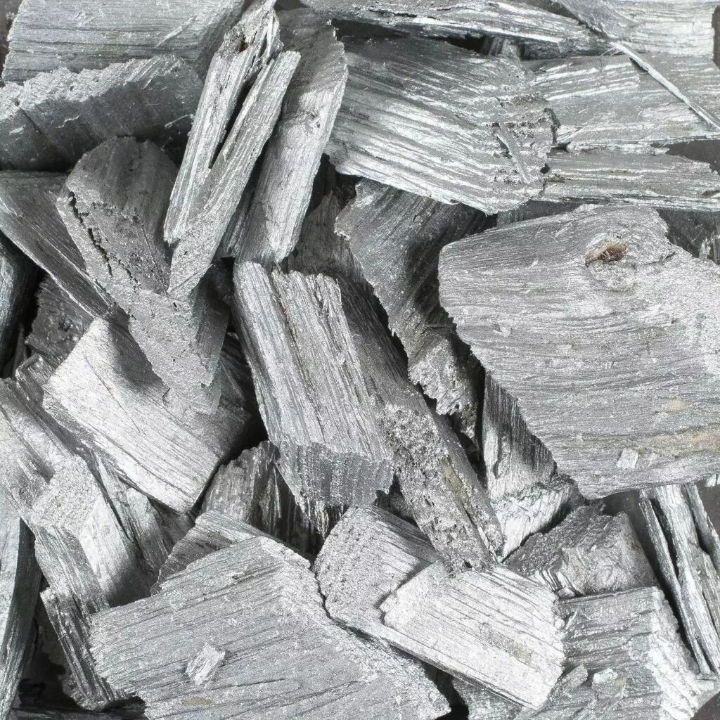 Copeaux de bois décoratifs couleur argent EUROSAND pour décoration florale et verreries