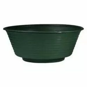 Coupe horticole non percée 27,5 cm vert sapin pour compositions florales professionnelles