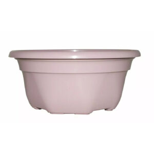 Coupe Nina percée taupe D29 H13 cm pour compositions florales et plantations professionnelles
