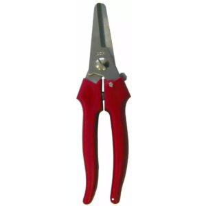 Coupe-Tout LOCAU 19 cm avec lame 4 cm et trou pour fil de fer, outil fleuriste ambidextre