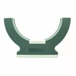 Demi couronne en mousse florale verte 50 cm pour composition funéraire avec urne