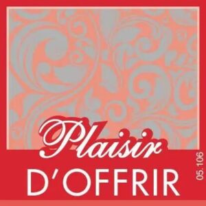 Étiquettes de vœux Plaisir d'offrir JESO CARDS pour compositions florales et bouquets de fleuriste