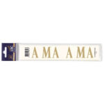 Expression A MA en lot de 60 pour personnalisation de rubans deuil fleuriste