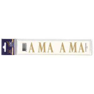 Expression A MA en lot de 60 pour personnalisation de rubans deuil fleuriste