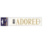 Expression préimprimée ADOREE pour personnalisation de rubans funéraires lot de 60