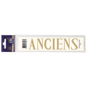 Expressions préimprimées ANCIENS pour rubans de deuil lot de 60 pièces pour fleuristes