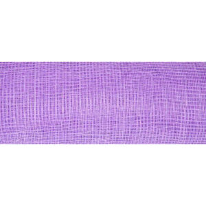 Rouleau de fibre décorative étirable couleur lavande pour compositions florales et art floral professionnel