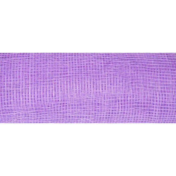 Rouleau de fibre décorative étirable couleur lavande pour compositions florales et art floral professionnel
