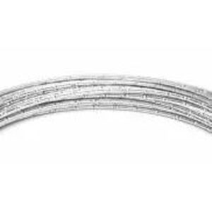 Fil aluminium diamant argenté 2mm pour décoration florale et compositions de fleuriste