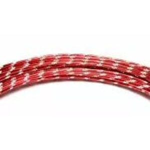 Fil aluminium décoratif effet diamant rouge 2mm pour compositions florales et décoration fleuriste