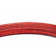 Fil aluminium rouge 2mm en bobine pour compositions florales et créations décoratives