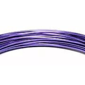 Fil aluminium violet 2mm pour art floral et compositions florales décoratives