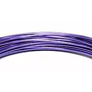Fil aluminium violet 2mm pour art floral et compositions florales décoratives