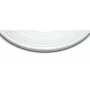 Fil aluminium plat blanc 1mm x 5mm bobine 10 mètres pour art floral et compositions florales