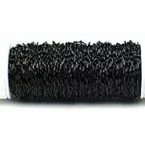 Fil métal bouillon noir ondulé 0,3mm pour compositions florales professionnelles