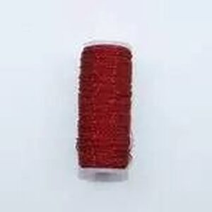 Fil métal bouillon rouge souple 0,3mm pour compositions florales et bouquets de fleuriste