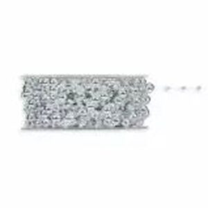 Fil décoratif avec perles argentées 15 mètres pour art floral et compositions événementielles