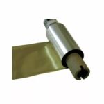 Film thermique or brillant 78 mm pour impression de rubans de deuil sur machine thermique professionnelle