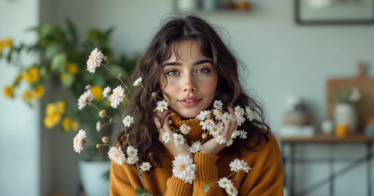 Fleurs de la Toussaint déposées sur une tombe au cimetière, chrysanthèmes colorés en hommage aux défunts