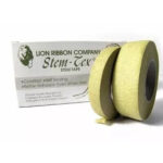 Floral tape ruban adhésif vert clair 13mm pour fixation tiges et fils art floral