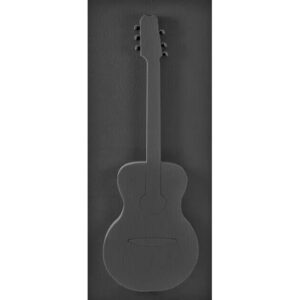 Guitare en mousse florale noire Eychenne All Black 100x40 cm pour compositions florales professionnelles
