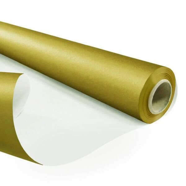 Rouleau de papier kraft imperméable doré pour emballage floral professionnel CLAYRTON'S