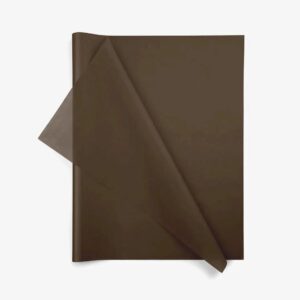 Rame de papier de soie chocolat 17g pour fleuriste, emballage de bouquets et compositions florales