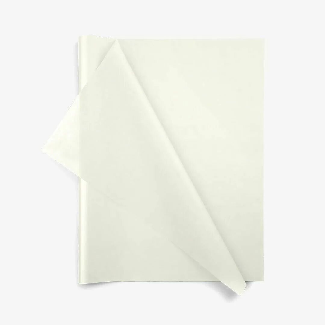 Rame de papier de soie ivoire 17g pour emballage floral professionnel