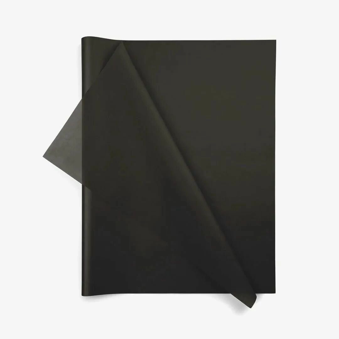 Rame de papier de soie noir 17g pour emballage floral et composition fleuriste