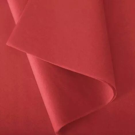 Rame de papier de soie rouge 18g pour emballage bouquets fleuriste