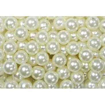 Perles décoratives champagne 10mm pour compositions florales et créations fleuriste