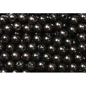 Perles décoratives marron 10mm pour compositions florales et créations fleuriste