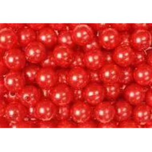 Perles décoratives rouges 10mm pour compositions florales et créations fleuriste