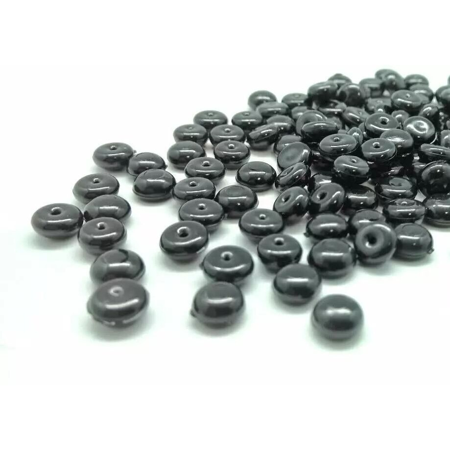 Perles de pluie décoratives noires pour compositions florales professionnelles et décoration de vases en verre