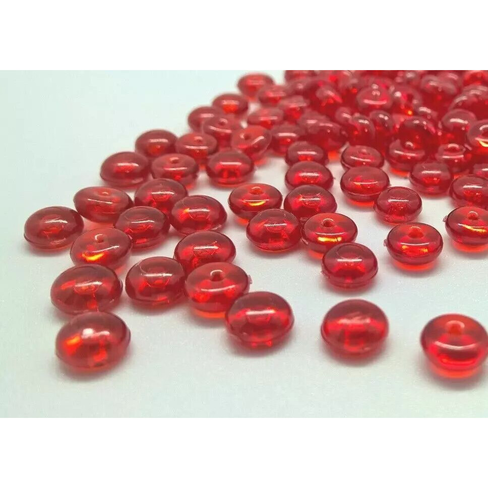 Perles de pluie rouges décoratives en seau 2,5L pour compositions florales et décoration de vases pour fleuristes