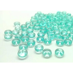 Perles de pluie turquoise décoratives pour vases et compositions florales professionnelles
