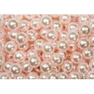 Perles décoratives roses 10mm pour fleuristes et compositions florales lot de 115 unités