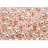 Perles décoratives roses 10mm pour fleuristes et compositions florales H & R lot de 115 unités