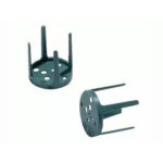 Pinholder 3cm vert en plastique pour fixation de mousse florale en art floral professionnel